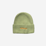 Bonnet Vert Pastel _ Logo Orange