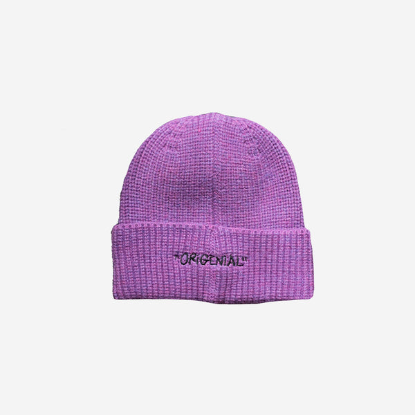 Bonnet Violet _ Logo Noir