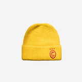 Bonnet Jaune _ Logo Rouge