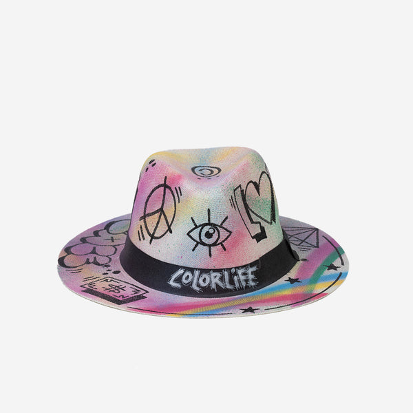 chapeau été Vie colorée