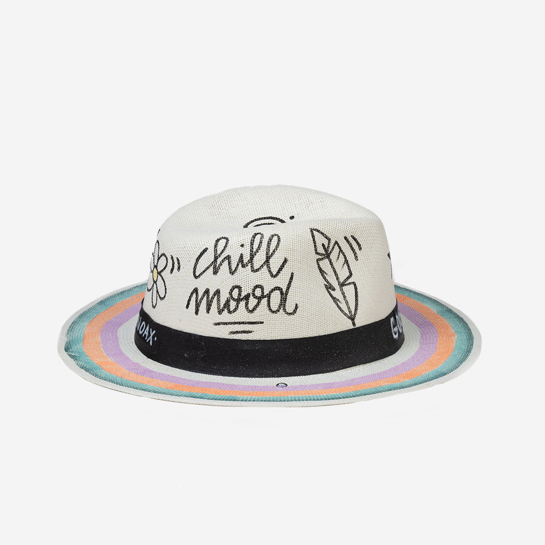 chapeau été Good vibes