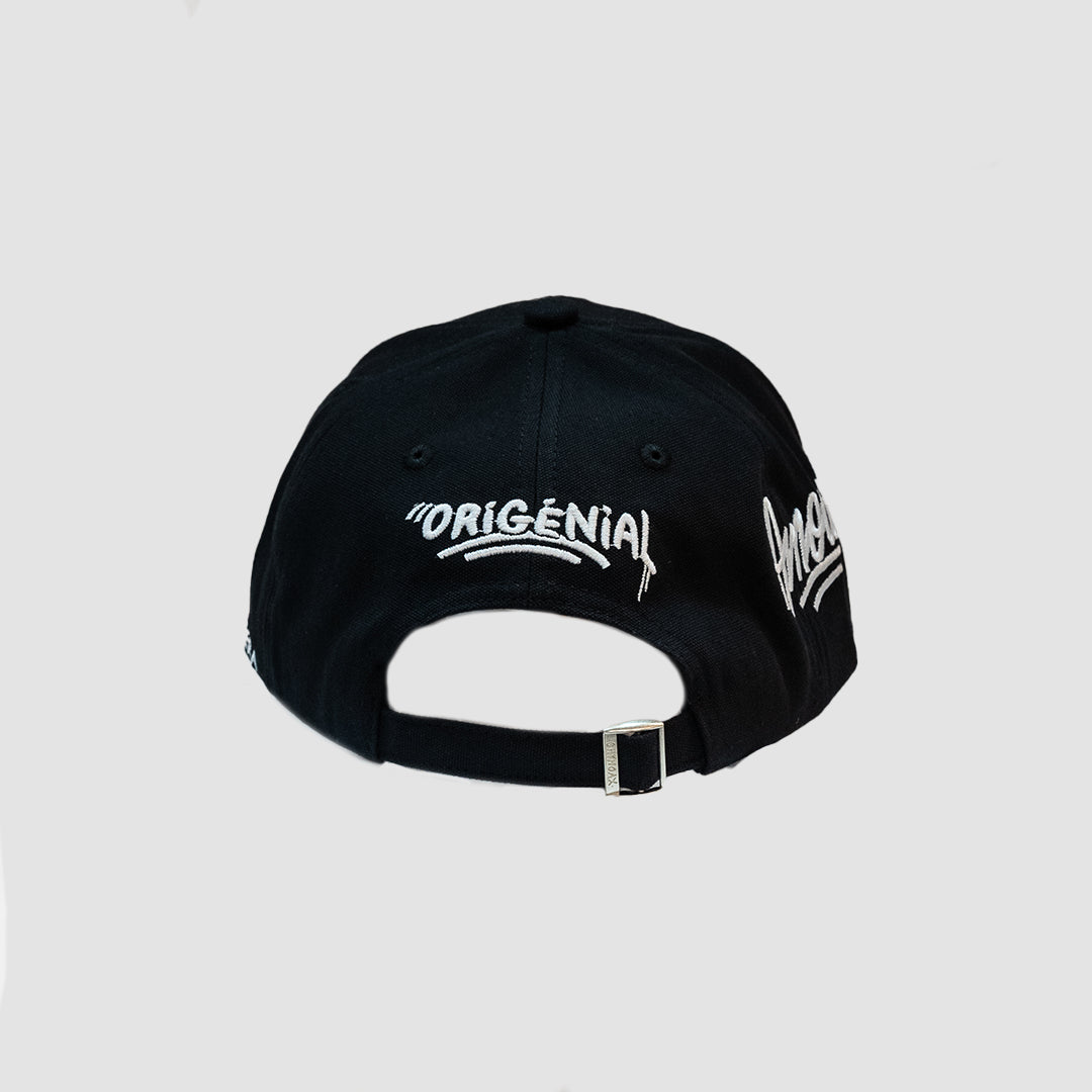 Casquette French Riviera Noir/Blanche